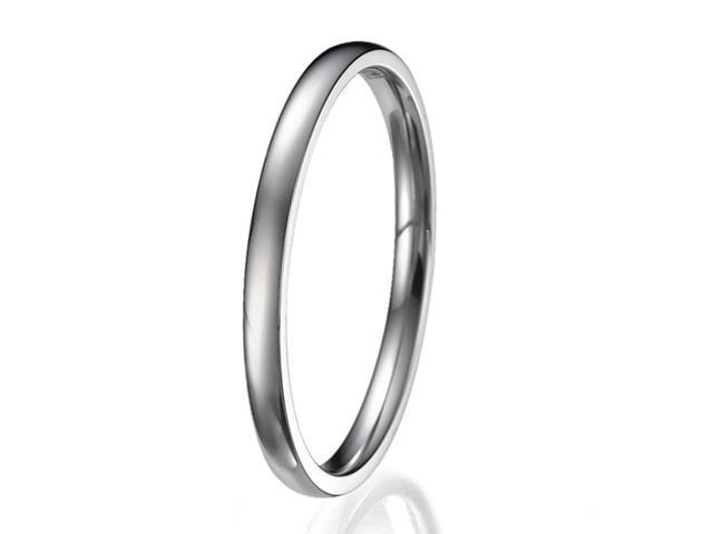 plain titanium ring