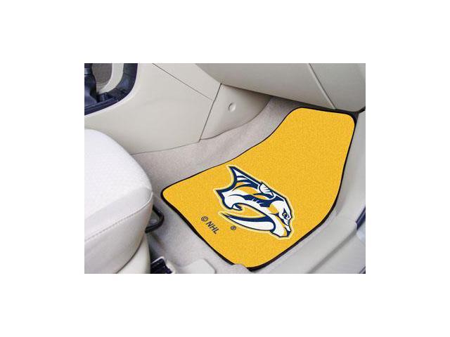 Nhl Nashville Predators 2 Pc Printed Carpet Car Mats 18 X27