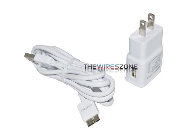 Genuine Samsung Original Quick Charge Wall Charger And Data Usb Cable For Galaxy Note 3 8333