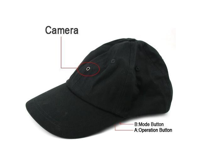 baseball cap camera