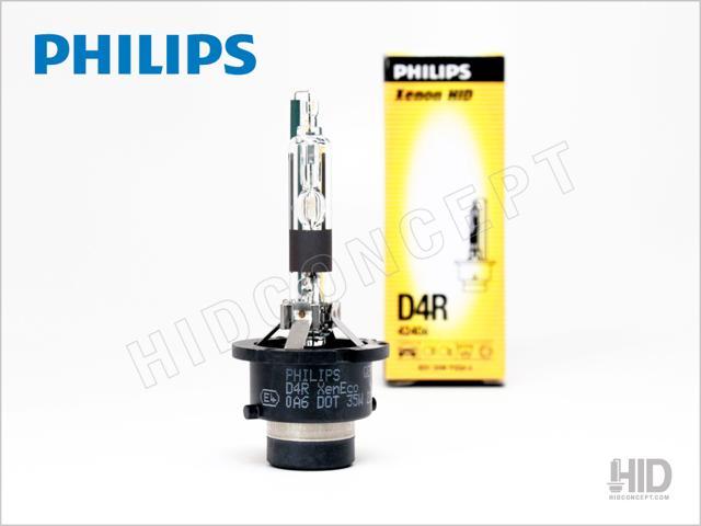 2x New OEM Philips XenEco 42406 D4R Xenon Bulbs Set HID Light lamp Headlamp