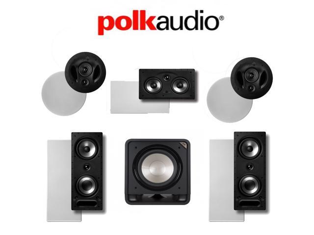 Polk Audio Vanishing Rt Series 5 1 High Performance In Wall
