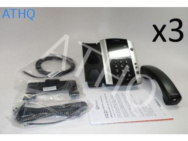 POLYCOM VVX 500 IP Gigabit Phone 12-line Business Media Phone POE Touch Screen