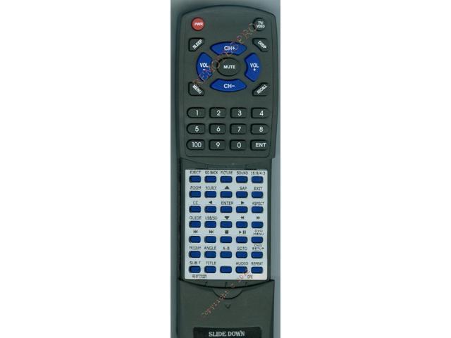 GPX Replacement Remote Control for TD3220B, TD3220W, TD3220RS