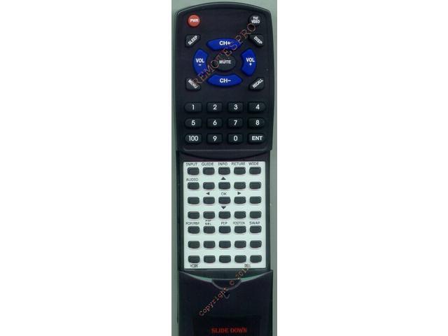 W3202MH Replacement Remote Control for DELL HC295 W3707C