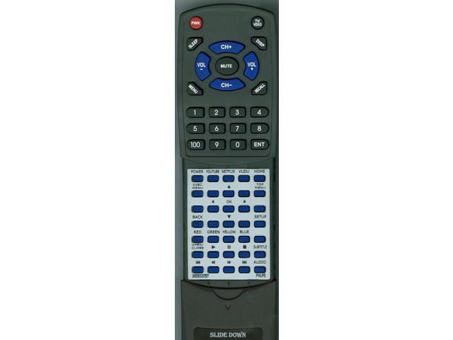 BDP2285F7 Replacement Remote for Philips 996580000587 BDP2305F7 BDP2205F7