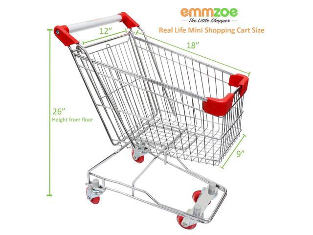 little kid metal shopping cart