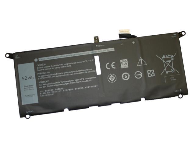 Powerwarehouse New Dxgh8 Replacement Battery For Dell Xps 9370 9380 7390 Inspiron 7490 Latitude 3301 7 6v 6500mah Newegg Com