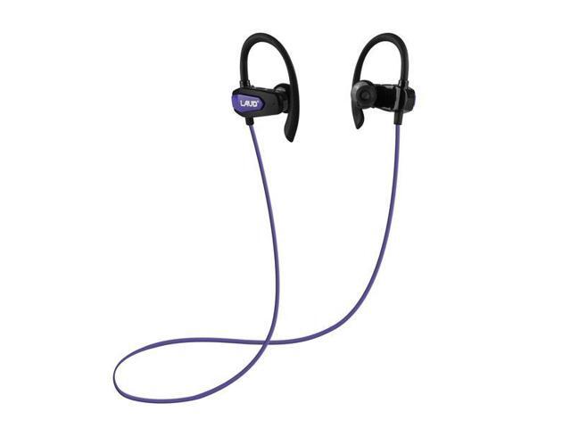 LAUD Sport Water Resistant Bluetooth Earbuds for Gym, Workouts, Running - Violet - Newegg.com