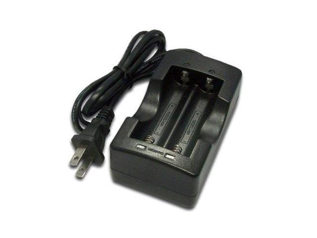 Maximal Power FC18650 Rapid Dual Channel Charger for 18650 Rechargeable Li-Ion Battery with US Plug