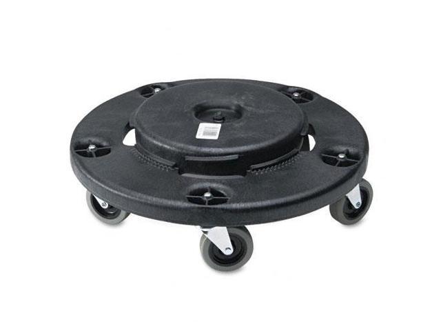 RUBBERMAID FG264000BLA 250 lb.Container Dolly for 55 gal. 