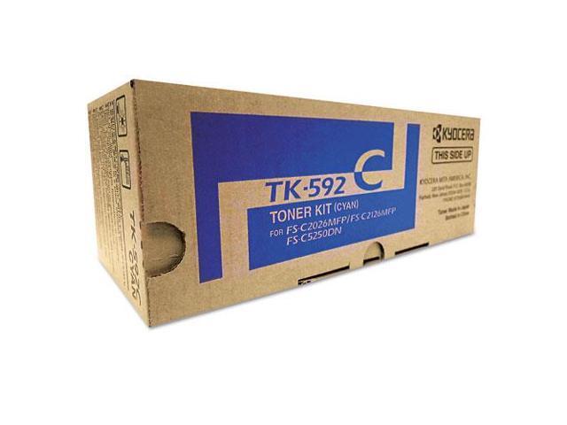 Kyocera Copystar TK592C Laser Toner Cartridge Cyan