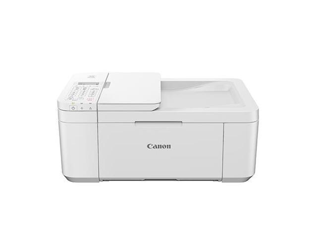 Canon PIXMA TR4520 ESAT (Black): Approx. 8.8 ipm Black Print Speed Wireless InkJet MFC / All-In-One Color Printer - White
