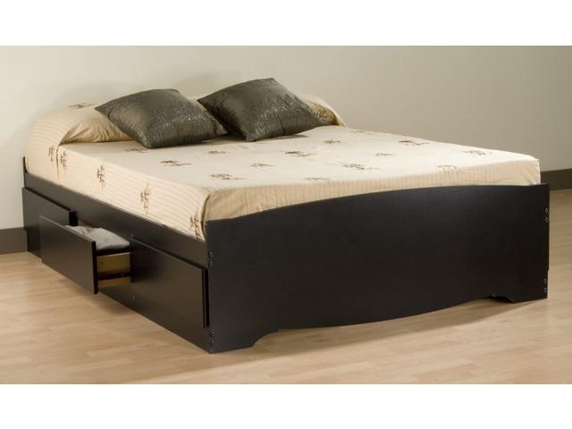Prepac Bbq 6200 3k Queen Mate S Platform Storage Bed With 6 Drawers Prepac Bbq 6200 3k Queen Mate S Platform Storage Bed With 6 Drawers Black