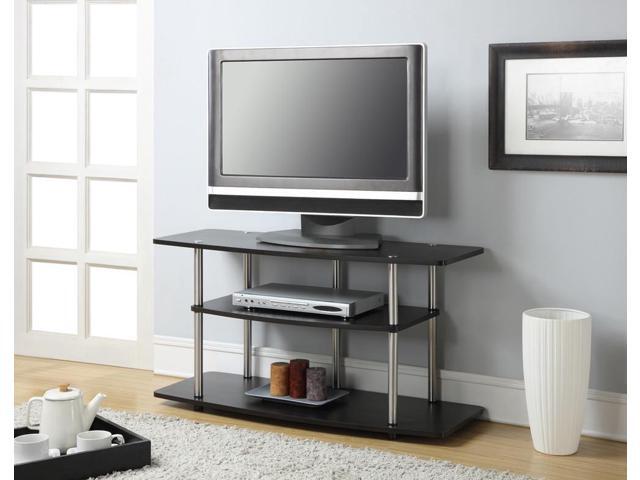 Convenience Concepts 131031es 3 Tier Wide Tv Stand Espresso Newegg Com