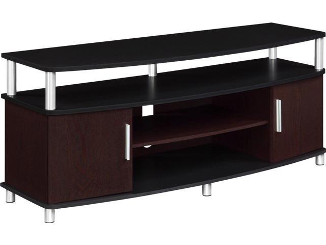 altra furniture 1195196 cherry carsons tv stand - newegg