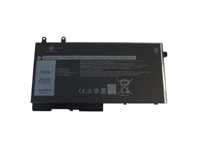 Battery for Dell Latitude 5400 5401 5410 5411 5500 5501 5510 5511 Precision 3540 3541 3550 3551 Laptops 11.4V 51Wh - Replaces R8D7N W8GMW 49HG8 TNT6H