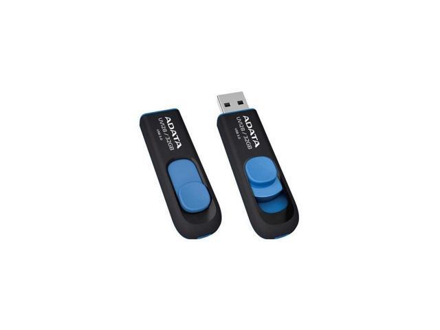 DashDrive UV128 32GB USB 3.0 Black/Blue - AUV128-32G-RBE - Newegg.com