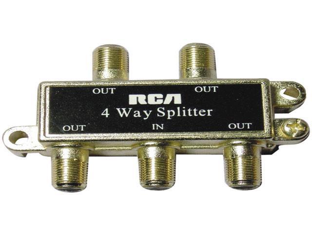VH49 RCA 4-Way Signal Splitter