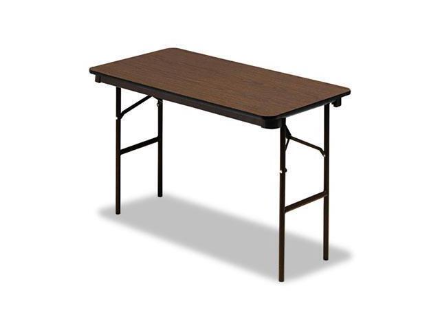 Iceberg Economy Wood Laminate Folding Table Ice55304 Newegg Com