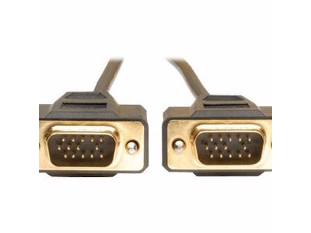 Tripp Lite 15Ft Vga Monitor Gold Cable Molded Shielded Hd15 M/M 15' - Vga Cable - 15 Ft - P512-015