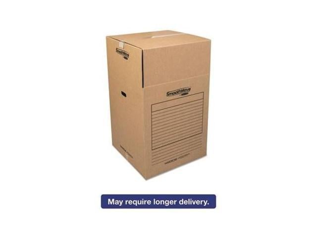 Smoothmove Wardrobe Boxes 24l X 24w X 40h Kraft Blue 3 Carton