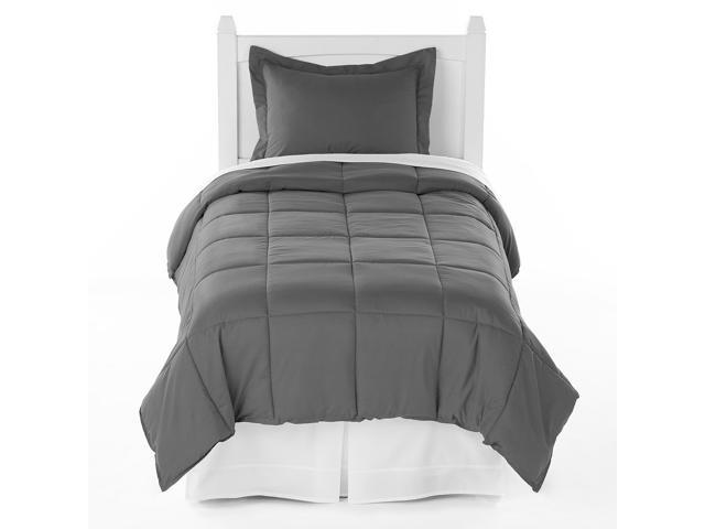 light grey comforter twin xl