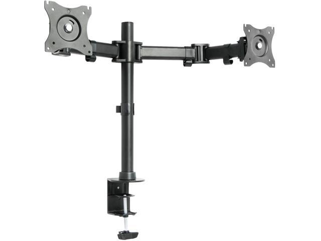 Vivo Dual Monitor Arms Fully Adjule Desk Mount Articulating Vivo Dual Monitor Arms Fully Adjule Desk Mount Articulating Stand For 2 Lcd Screens Up
