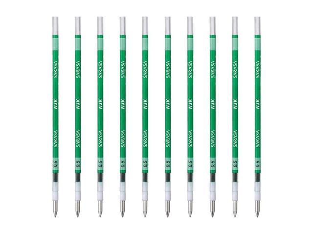 green gel ink pens