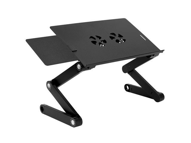 Photo 1 of Mount-It! Adjustable Laptop Stand with Built-In Cooling Fan | Fits Up to 17" Screens