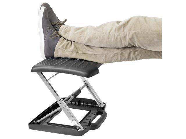 Mount-It Ergonomic Under Desk Footrest, Massaging Foot Rest Support, Tiltin