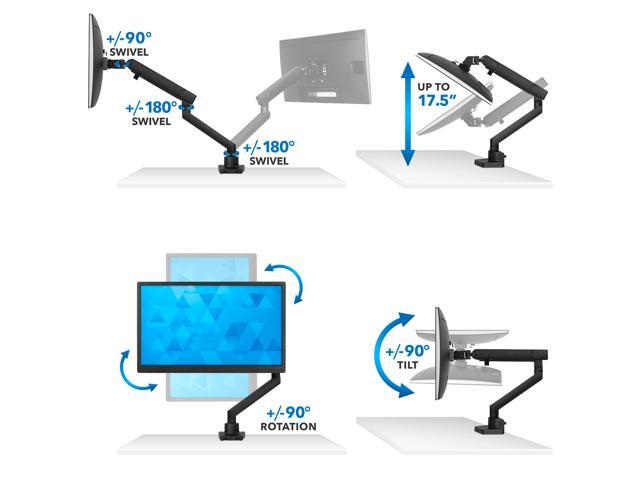 Mount-It! Mount-lt! Adjustable Monitor Mount Up to 32