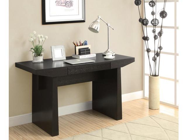 Monarch Specialties White Hollow Core L Shaped Desk Frosted Glass Monarch Specialties White Hollow Core