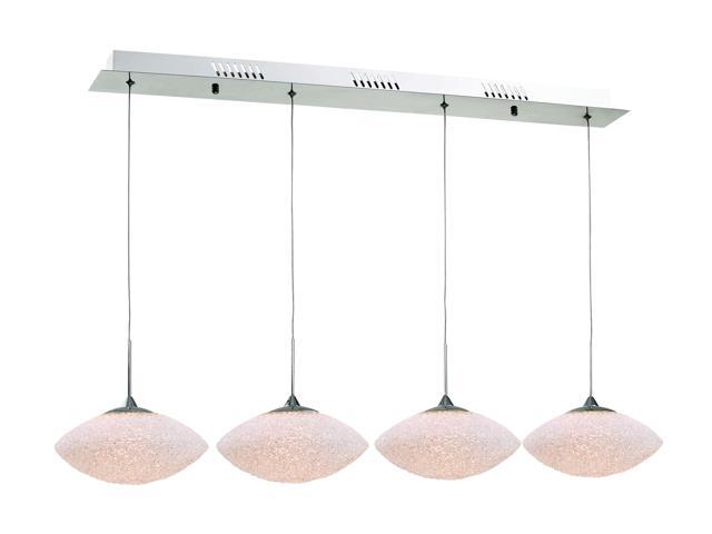 4 Light Island Pendant Adjustable Height