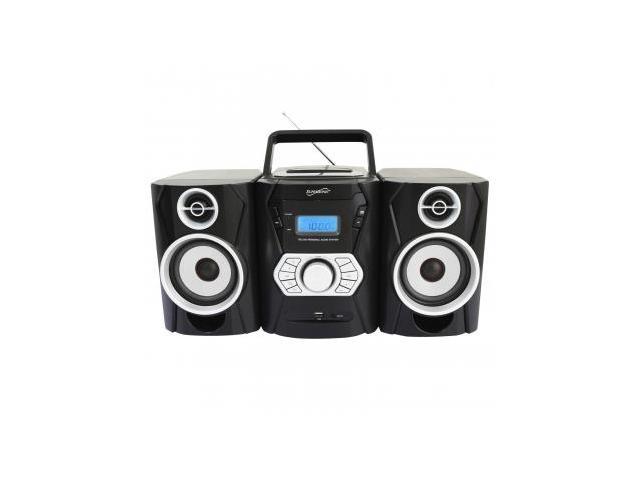 Supersonic Bluetooth MP3/CD Player With USB/SD/AUX, And AM/FM Radio