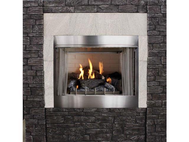 Outdoor 42 Premium Fireplace Op42fp72mp Liquid Propane Newegg Com