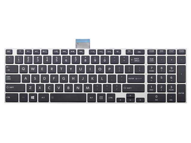 New for Toshiba Satellite L70-A L70D-A L70T-A L70DT-A US UI White Keyboard