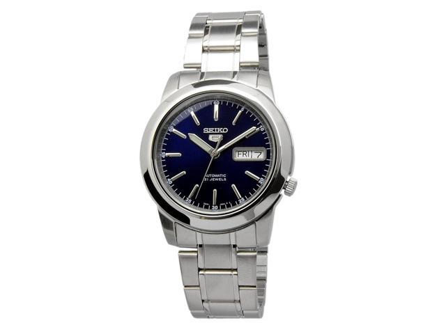 SEIKO 5 SNKE51K1 SNKE51 Automatic 21 Jewels Blue Dial Stainless Steel Men  Watch - Newegg.com