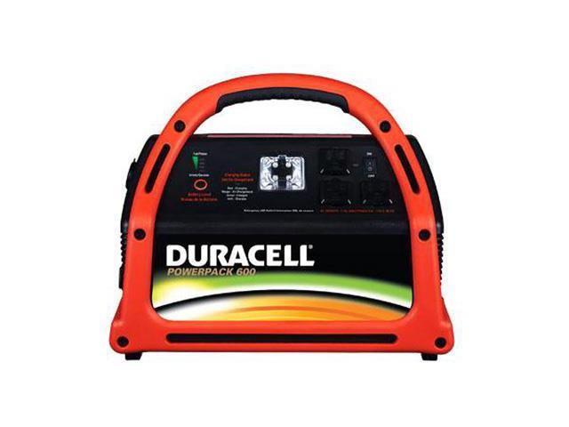 Duracell Powerpack Pro 1300 DR600PWR|1,300 AMPs|Jumpstarts 4, 6 and 8 cylinder vehicles|160 PSI |600 watts |2 X 2.4A USB ports |ajustable LED light