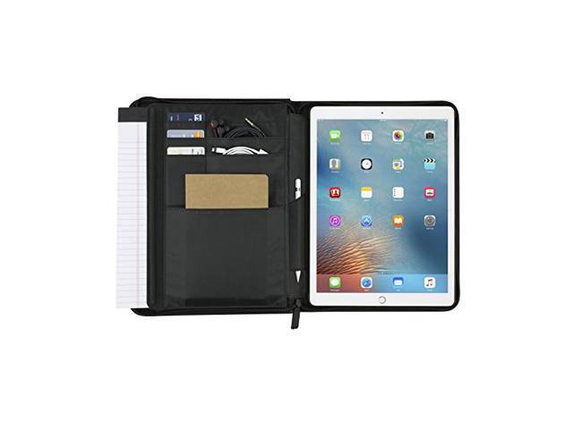 Ipad Pro Case Incipio Zipper Folio Waxed Canvas Hilson Case For Ipad Pro Black Newegg Com