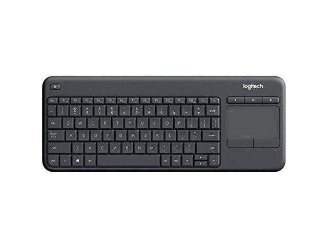 Logitech K400 Professional Wireless Touch Keyboard Wireless Connectivity Rf Usb Interfacetouchpad Compatible With Pc Windows Ios Android Linux Mute Volume Up Volume Down Hot Key S B Newegg Com