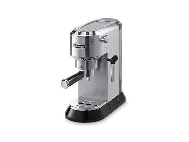 Photo 1 of ****USED***FOR PARTS ONLY***SOLD AS IS ALL SALES ARE FINAL***NO RETURNS***The water tank is cracked and leaks. The pump does not work.*** De'Longhi Dedica 15-Bar Pump Espresso Machine