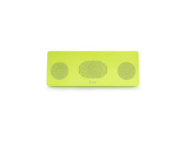 iLuv Portable Bluetooth Speaker - Neon Green