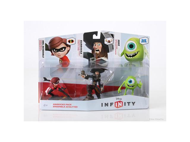 Incredible Christmas Toy Disney Infinity Figure 3-Pack Mike Mrs Barbossa