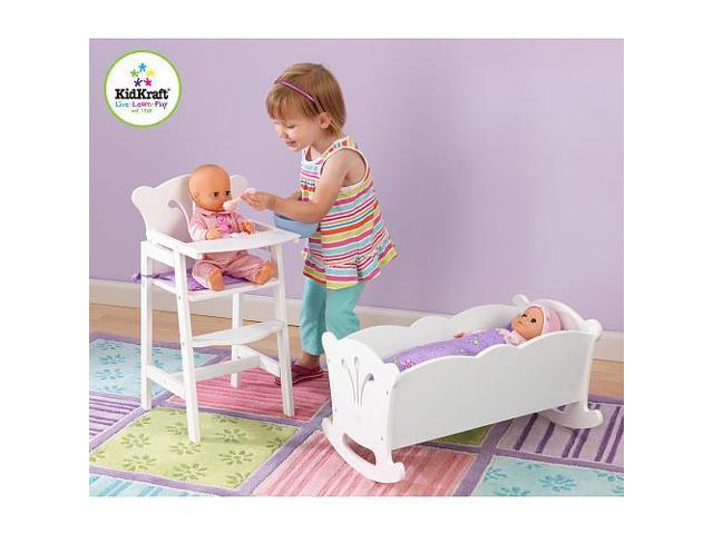 kidcraft doll cradle