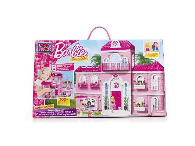 mega bloks barbie luxury mansion