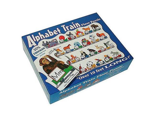 melissa & doug alphabet train floor puzzle