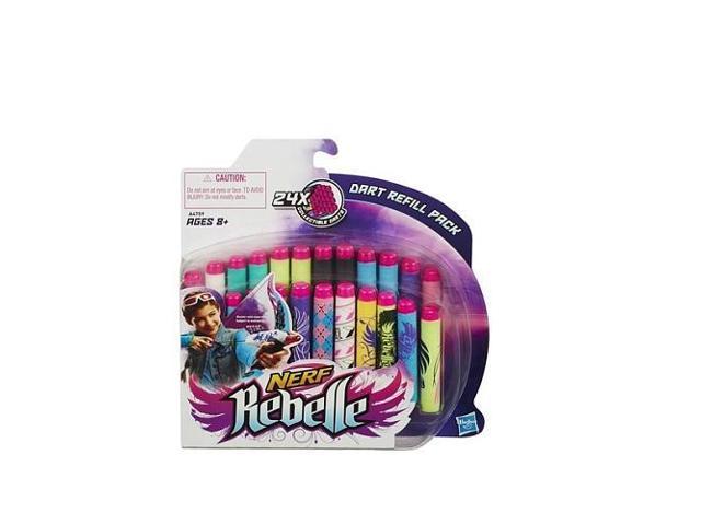 Nerf Rebelle Secrets & Spies Dart Refill 24-Pack for Blasters Hasbro,  24-pack - Fry's Food Stores