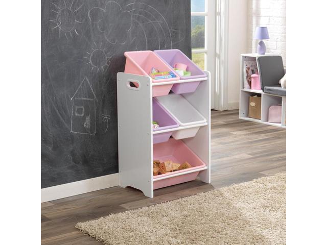 kidkraft 5 bin storage unit