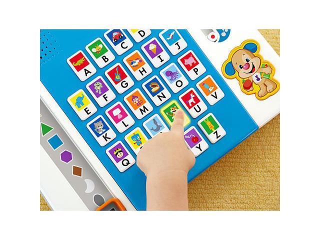 fisher price laugh and learn puppy's a to z smart pad